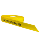 Trassenwarnband ACHTUNG KABEL bei erdverlegten Kabeln und Rohrleitungen - Rollenbreite 40 mm - Rollenlänge 250 m