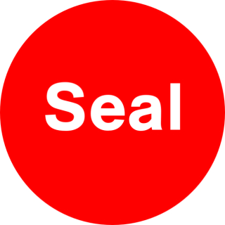 Runde experta-Sicherheitssiegel Seal in zerstörbarer Dokumentenfolie zu 100 Stück / VE in verschiedenen Ausführungen