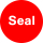 Runde experta-Sicherheitssiegel Seal in zerstörbarer Dokumentenfolie zu 100 Stück / VE in verschiedenen Ausführungen