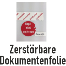 Runde experta-Sicherheitssiegel Seal in zerstörbarer Dokumentenfolie zu 100 Stück / VE in verschiedenen Ausführungen 30 mm Ø Grund rot - Text weiß