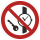 Verbotsschild Keine Metallteile oder Uhren mitführen