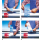 Rohrkennzeichnungsbänder in 115 mm Banbreite mit individuellen Text und Firmenlogo (Mitte)  für Rohre unter 50 mm Ø  in 33 m Rollen lieferbar Grund rot - Schrift und Pfeile weiß