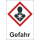GHS Gefahrenstoffetiketten Gefahr gesundheitsschädlich zu 1.000 Stk/Rolle sofort lieferbar