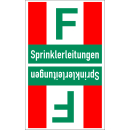 Rohrleitungskennzeichnung nach DIN 2403 Sprinklerleitung...