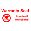 experta-Sicherheitssiegel experta-Sicherheitssiegel Warranty void if seal is broken! in verschieden Ausf&uuml;hrungen zu 100 St&uuml;ck/Rolle