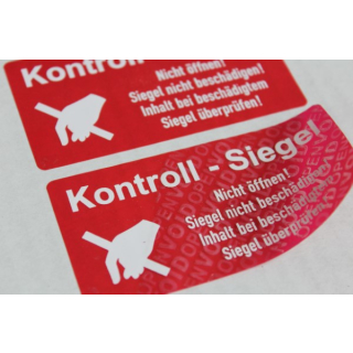VOID Sicherheitssiegel 40x20mm, Label Aufdruck: Void ES-VOID1100