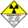 Gefahrgutetiketten nach GGVSEB/ADR, RID, IMDG(Seefahrt) und IATA(Luftfahrt) Radioaktive Stoffe, Klasse 7, Kategorie 3 zu 1.000 Stück/Rolle