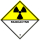 Gefahrgutetiketten nach GGVSEB/ADR, RID, IMDG(Seefahrt) und IATA(Luftfahrt) Radioaktive Stoffe, Klasse 7 zu 500 Stück/Rolle