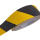 experta-Antirutschklebeband gelb-schwarz schraffiert in 18,3 m Rollenlänge zum Kennzeichnen von Gefahrenstellen  50 mm