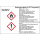 GHS-Etiketten mit P- und H-Sätzen und GHS-Symbolen Isopropanol  zu 20 Stück/VE erhätlich 52 x 74 mm  selbstklebende Folie