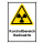 Warnschild Kontrollbereich Radioaktiv aus PE-Folie mit transparenter Schutzabdeckung