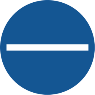 Runde Leiterkennzeichen für elektrische Betriebsmittel-negativ blau