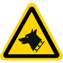 Gelbe Warnschilderer - Wachhund