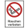 Kombi-Verbotsschild Rauchen verboten - selbstklebende Folie mit transparentem Schutzlaminat