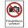 Kombi-Verbotsschild Fotografieren verboten - selbstklebende Folie mit transparentem Schutzlaminat