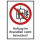 Kombi-Verbotsschild Aufzug im Brandfall nicht benutzen - selbstklebende Folie mit transparentem Schutzlaminat