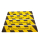 Selbstklebend schwarz-gelbe  Anti-Rutschbeläge mit Hinweisen auf Gefahren im Format von 150 x 610 mm