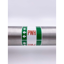 Rohrkennzeichnungsbänder nach DIN 2403 PWH für Kurzzeichen Trinkwasserleitung warm für Trinkwasserleitungen - 80 mm Rollenbreite und 33 m Rollenlänge