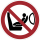 Rote Verbotsschilder Anbringen eines Kindersitzes auf Airbaggesicherten Sitz verboten Rolle  300 x 400 mm Kombischild /PE Kunststoff