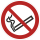Selbstklebendes Verbotsschild aus einer hochwertigen Folie  mit transparenter Schutzabdeckung Rauchen verboten