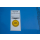 Prüfplakette nächster Prüftermin 16 mm ca. 500 Stück/Rolle PVC-Folie Grund blau Text weiß 2024-2029