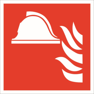 Langnachleuchtende Brandschutzkennzeichnung Mittel & Geräte zur Brandbekämpfung nach ASR A1.3