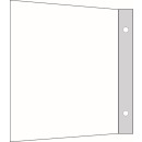 Fahnen- und Winkelschilder Fahnenschild Quadrat - zur...