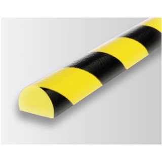 Warn-und Schutzprofile Flächenschutz Typ C, gelb-schwarz, selbstklebend