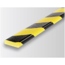 Warn-und Schutzprofile Flächenschutz Typ F, gelb-schwarz, selbstklebend 500 x 4 x 1,1 cm
