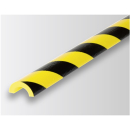 Warn-und Schutzprofile Rohrschutz Typ R30, gelb-schwarz, selbstklebend