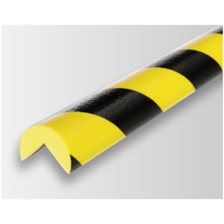 Warn-und Schutzprofile Eckschutz Typ A, gelb-schwarz, selbstklebend 100 x 4 x 4 cm