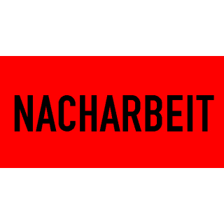 Selbstklebende Kennzeichnungsschilder für Materialprüfungen  NACHARBEIT in verschiedenden Variationen