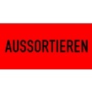 Kennzeichnungsschilder für Materialprüfung...