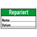 Beschriftbare Kennzeichnungsschilder für die Materialprüfung Repariert in verschiedenden Variationen