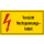 Selbstklebende Warnschilder elektrischer Spannung  Vorsicht Hochspannungskabel in verschiedenen Ausführungen