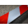 Retroreflektierende Warnklebestreifen nach DIN 30710  rot-weiß schraffiert  zur Kennzeichnung von Fahrzeugen und Geräten gemäß DIN 67520