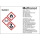 GHS-Gefahrstoffetiketten mit H- und P-Sätzen für Methanol selbstklebend zu 1.000 Stk/Rolle in verschiedenen Variationen erhältlich