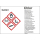 GHS-Gefahrstoffetiketten mit H- und P-Sätzen für Chlor selbstklebend zu 20 Stück/VE in verschiedenen Variationen erhältlich