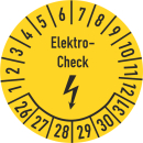 Prüfplakette Elektrocheck 30 mm ca. 285...